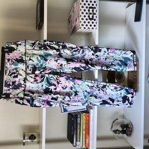 RBX Floral Capri Leggings